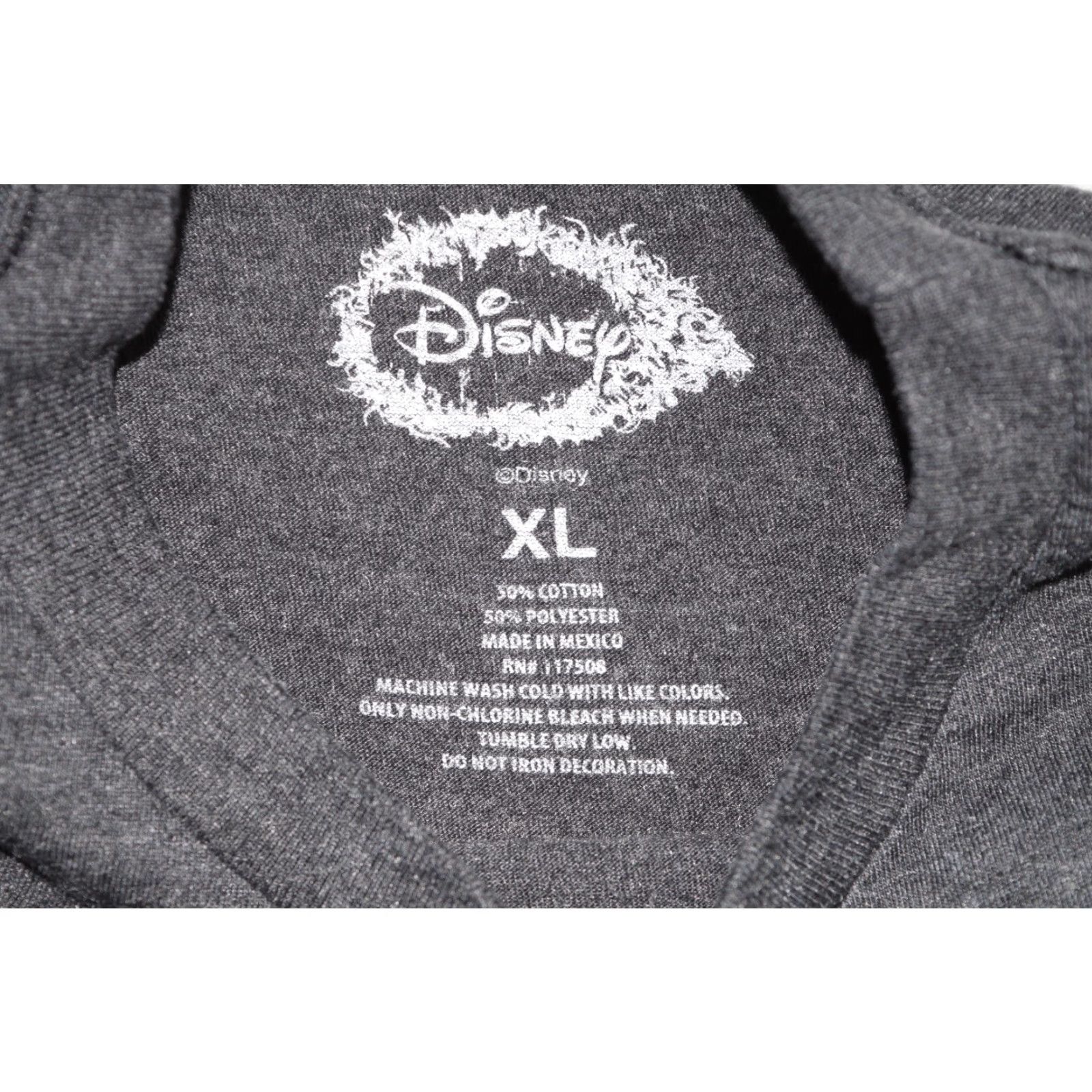 Disney Disney Mickey Mouse Crew Neck Shirt Men XL Gray 50/50 T-Shirt Mens Size US XL / EU 56 / 4 - 3 Thumbnail