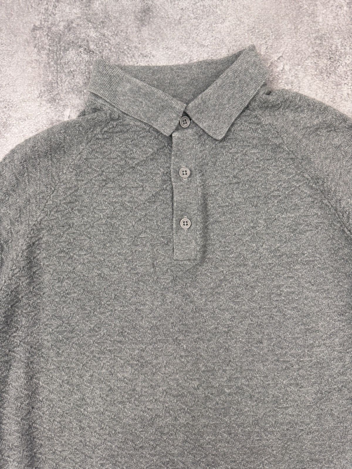 Reiss Reiss Men Polo Sweater Grey Size S Size US S / EU 44-46 / 1 - 2 Thumbnail