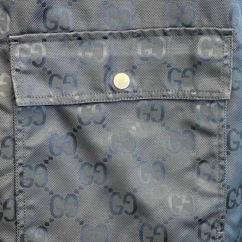 Gucci Gucci Black dark pattern old flower full print hooded windb Size US M / EU 48-50 / 2 - 4 Thumbnail