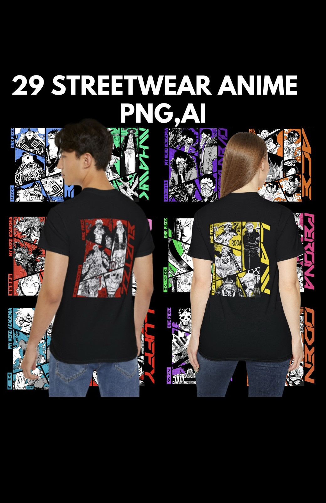 Other Custom anime shirts an outfits Size M / US 6-8 / IT 42-44 - 4 Thumbnail