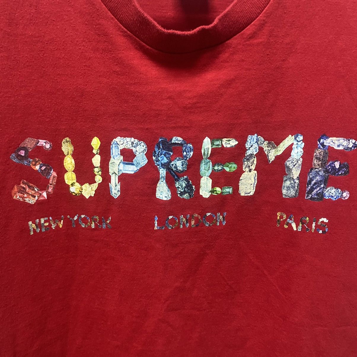 Supreme Supreme T-Shirt big logo Size US L / EU 52-54 / 3 - 5 Thumbnail