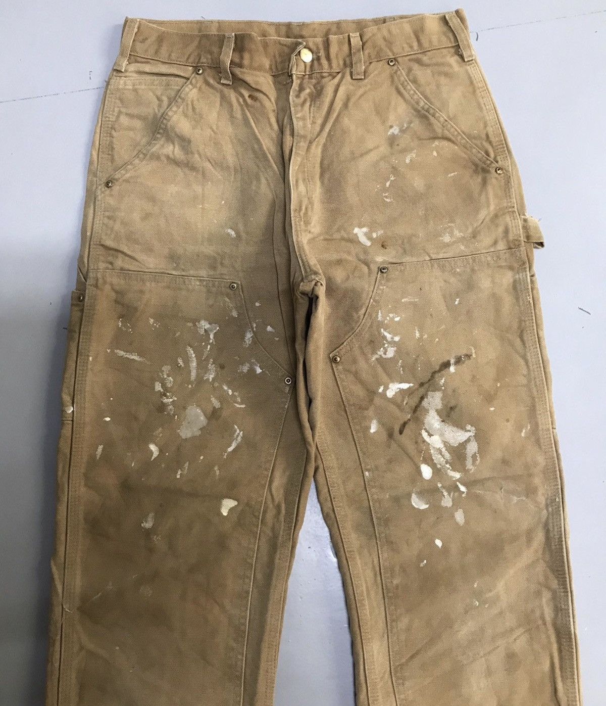 Carhartt Vintage carhartt double knee denim Size US 32 / EU 48 - 5 Thumbnail