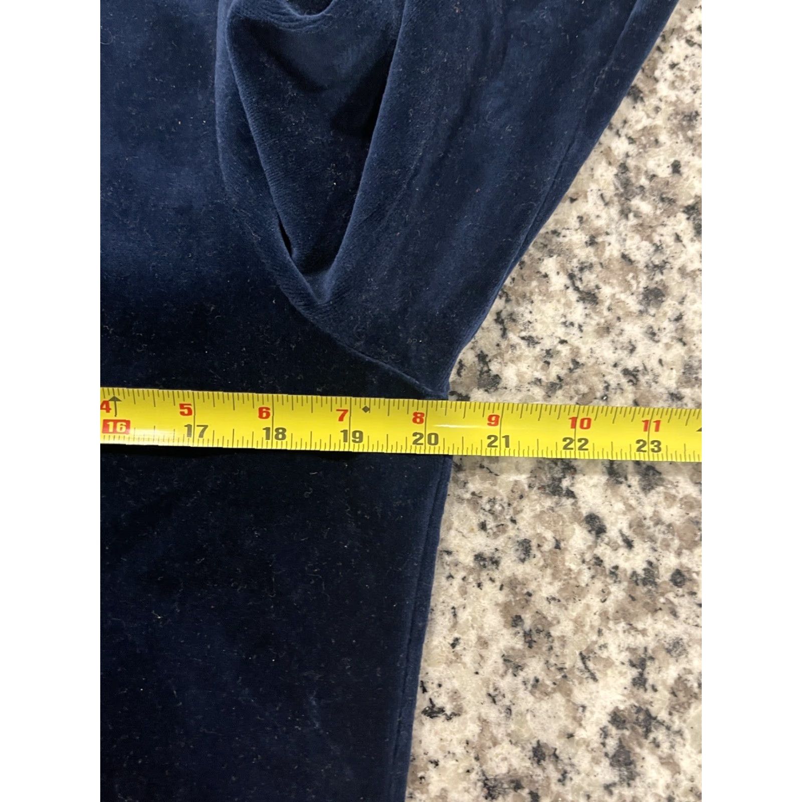 Ralph Lauren Lauren Ralph Lauren Velour Track Suit Jacket Women's Large Blue w/ Gold Full Zip Size L / US 10 / IT 46 - 6 Thumbnail
