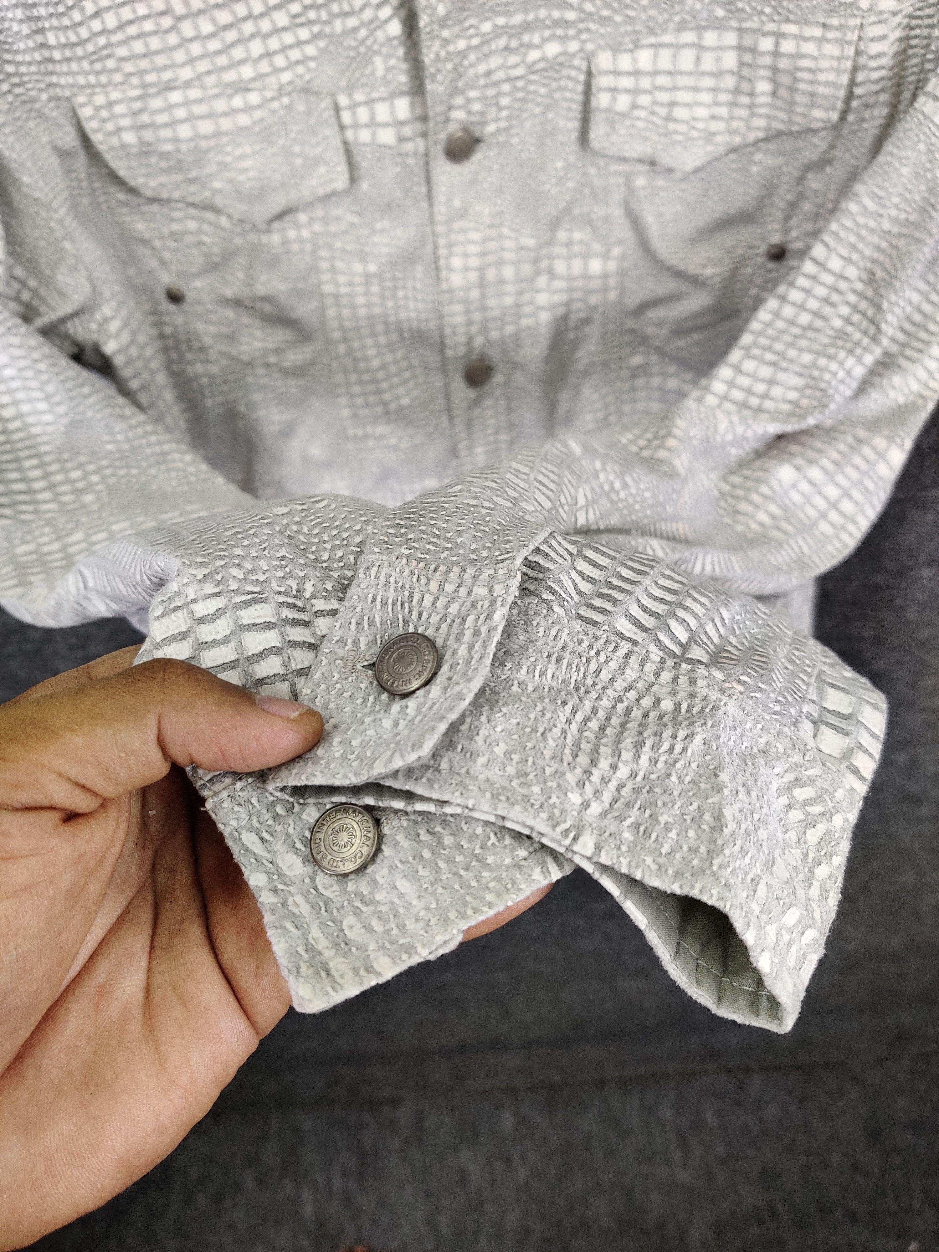 Tornado Mart Vintage Tornado Mart Abstract Jacket Crocodile Texture Size US M / EU 48-50 / 2 - 10 Thumbnail