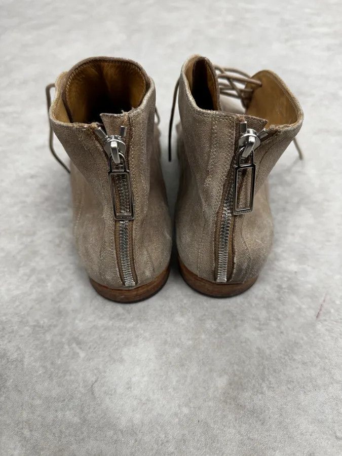 Dior 2000s Dior Beige Suede Leather Boots Size US 10 / EU 43 - 4 Thumbnail