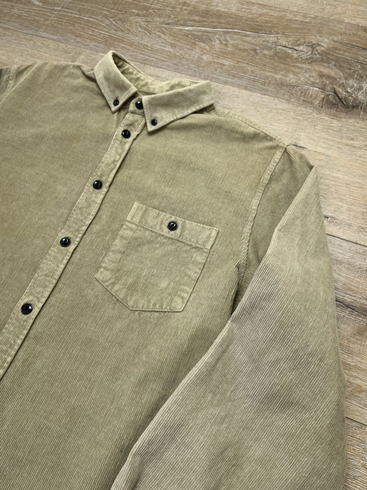 Norse Projects Norse Projects Velvet Anton Corduroy Long Sleeve Shirt 00s Size US M / EU 48-50 / 2 - 3 Thumbnail