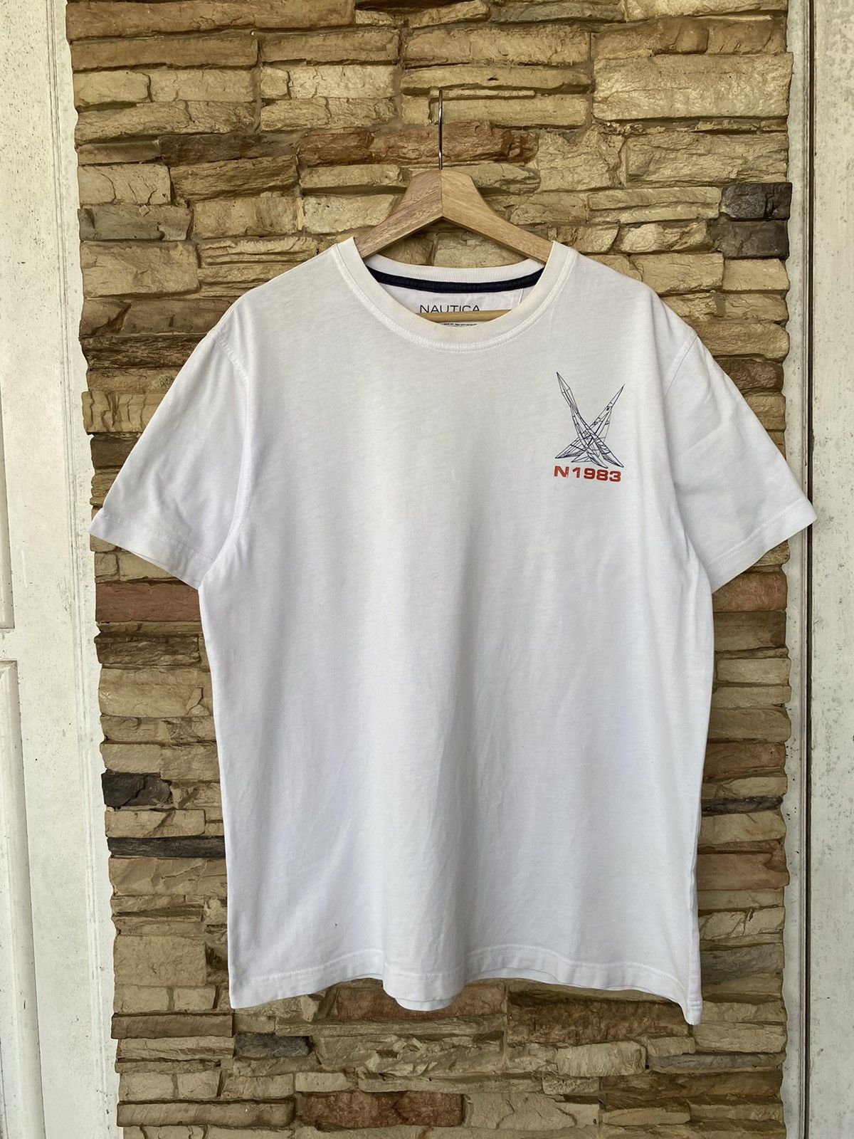 Nautica × Vintage Nautica Multi Logo Backhit Tees Size US L / EU 52-54 / 3 - 2 Thumbnail