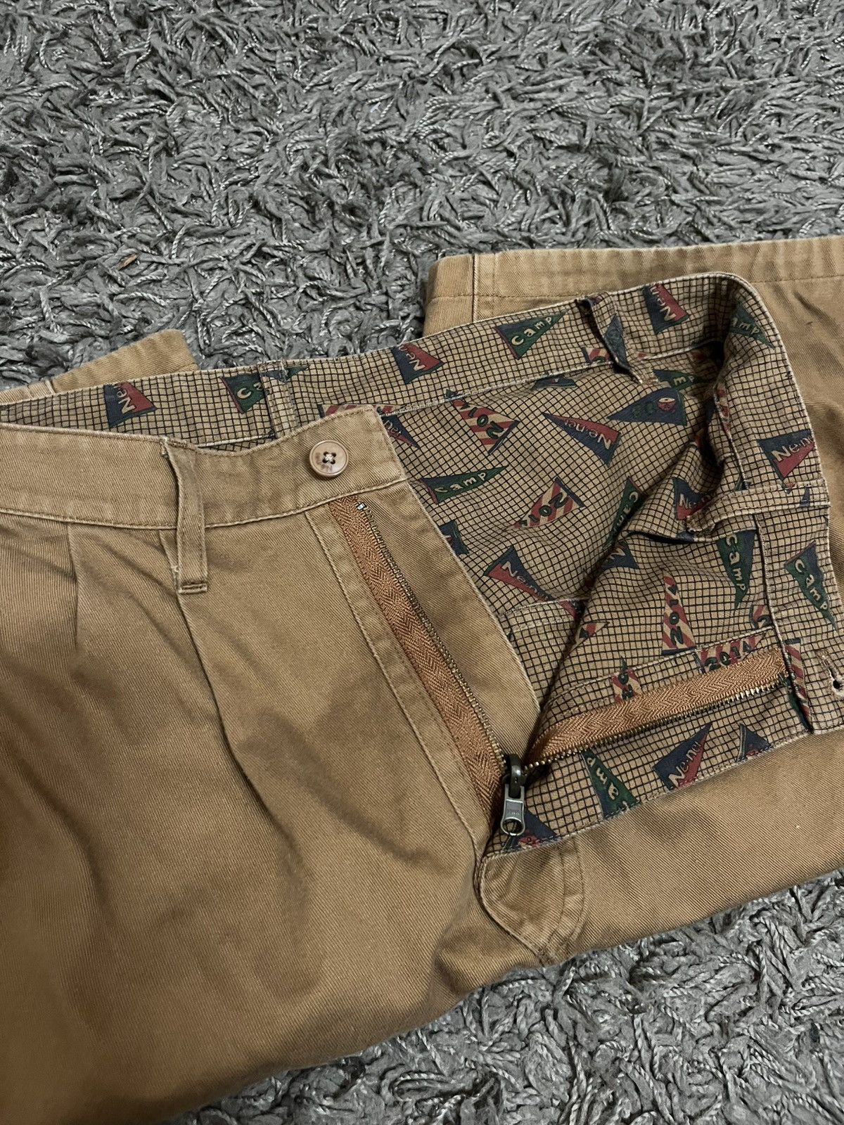 Ne-Net 2000s ISSEY MIYAKE flag camp reversible #F2 Size US 28 / EU 44 - 7 Thumbnail
