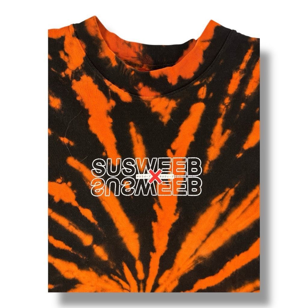 Other Susweeb Anime Tie Dye Orange Black T-Shirt Size Extra Extra Size US XXL / EU 58 / 5 - 2 Thumbnail