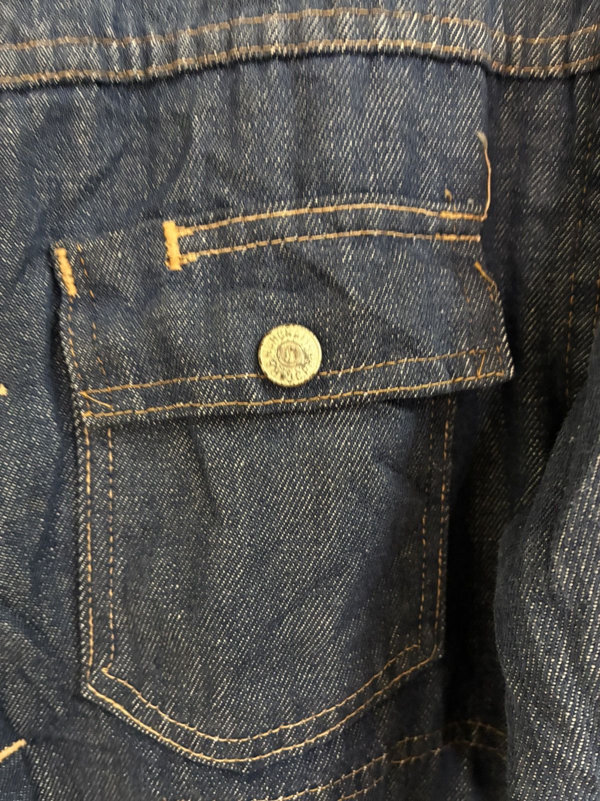 Vintage Vintage 70s Ranchcraft Denim selvage jacket Size US L / EU 52-54 / 3 - 5 Thumbnail