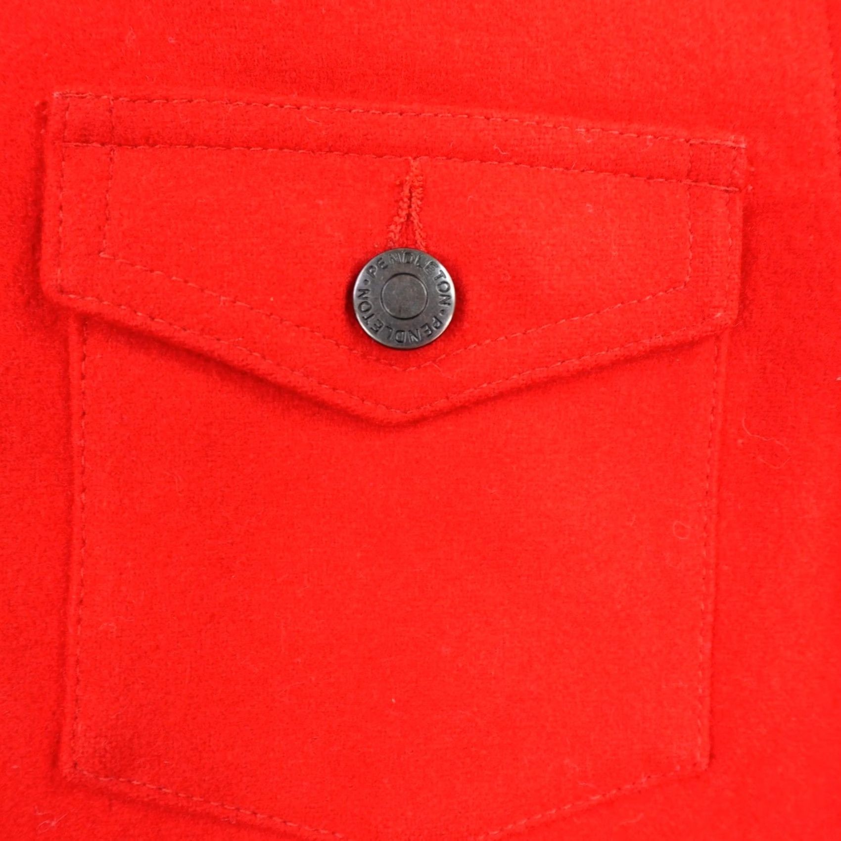 Pendleton Pendleton Jacket S Red Wool Bomber Coat Full Zip Up Made In USA Size S / US 4 / IT 40 - 3 Thumbnail