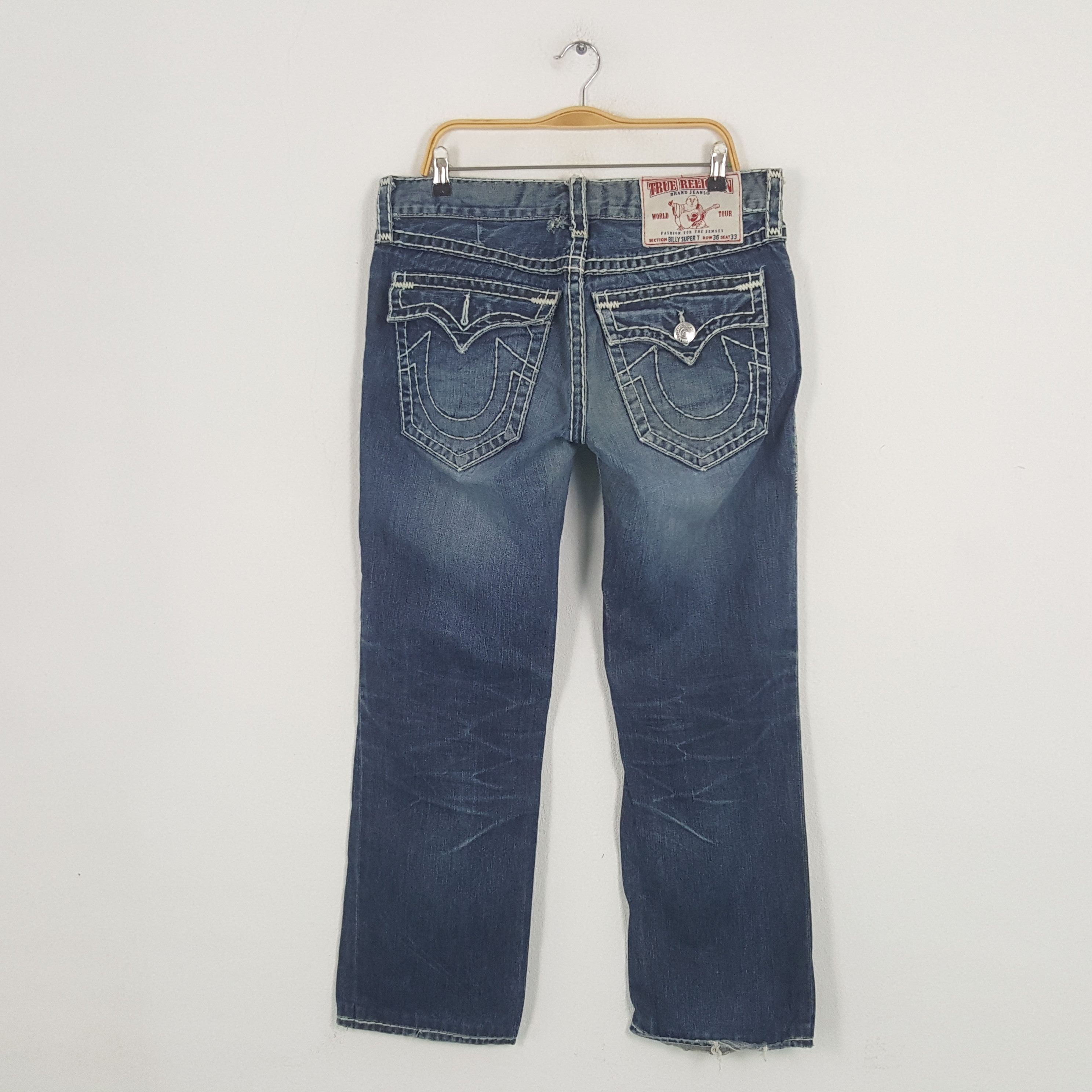 True Religion × Vintage Vintage True Religion American Brand Denim Jeans Size US 35 - 4 Thumbnail