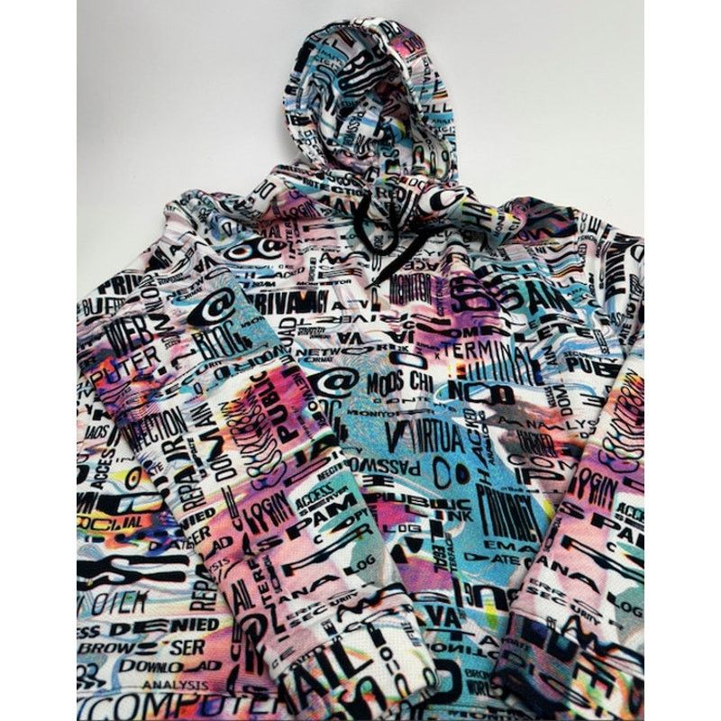 Moschino Moschino Couture Graphic Print Sweatshirt Hoodie Size XL Size US XL / EU 56 / 4 - 11 Thumbnail