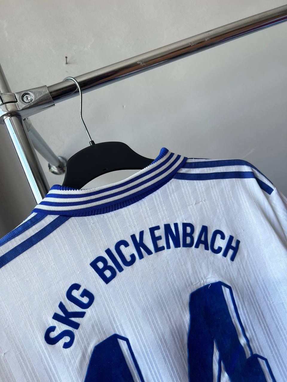 Adidas 1996/97 SKG BICKENBACH #14 AWAY SOCCER JERSEY FOOTBALL SHIRT Size US XL / EU 56 / 4 - 18 Thumbnail