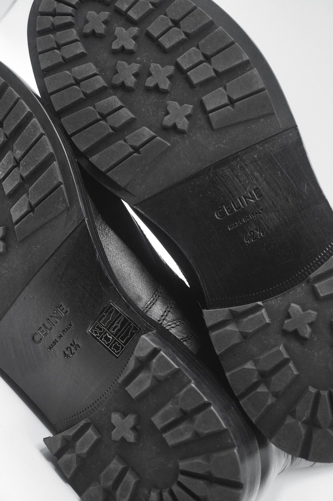 Celine CELINE By Hedi Slimane F/W 2019 Runway Boots 42.5 Size US 9.5 / EU 42-43 - 10 Thumbnail