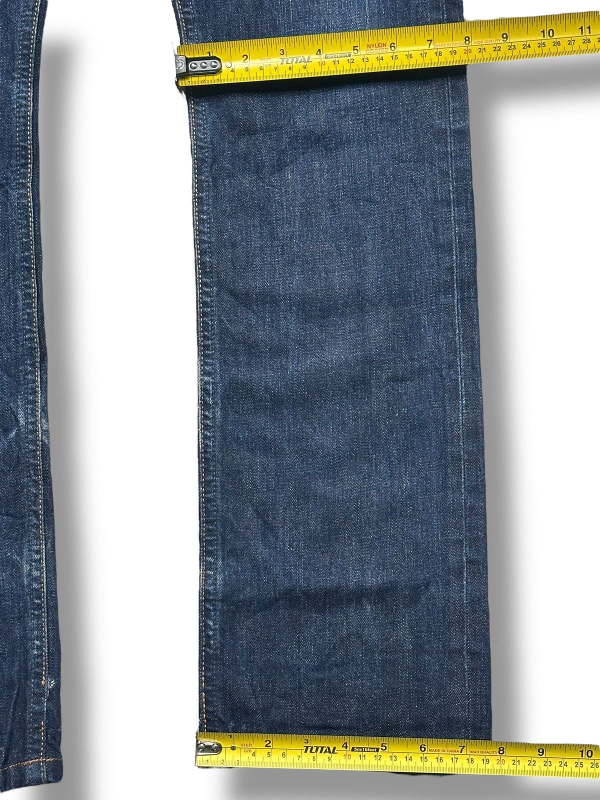 JACKROSE JACKROSE Vintage Y2K With Selvedge Straight Cut & Faded Wash Size US 33 - 22 Thumbnail