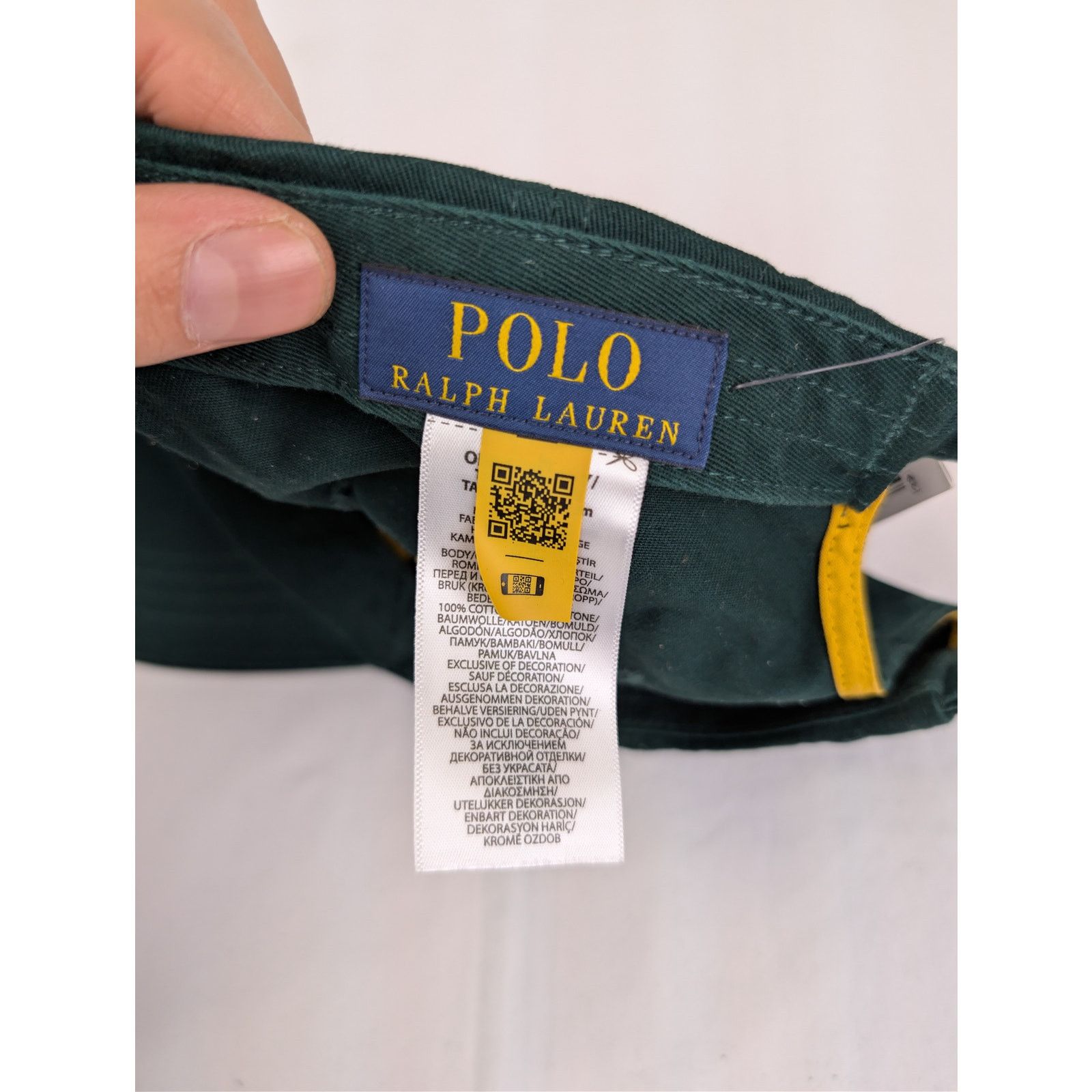 Ralph Lauren o1rshd1 CC20 Size: OS / Cap / Hat in Green Size ONE SIZE - 10 Thumbnail