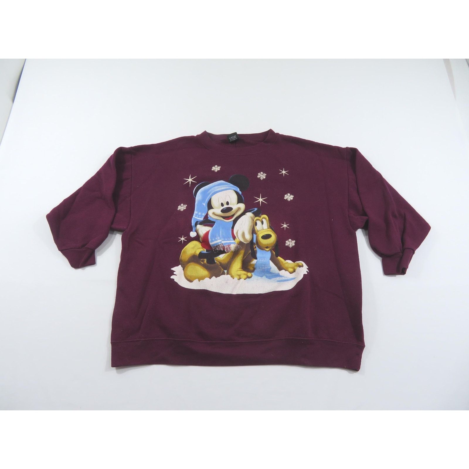 Mickey Unlimited Mickey Mouse Goofy Sweatshirt, Jerry Leigh, Winter, XL 1990s Size XL / US 12-14 / IT 48-50 - 1 Thumbnail