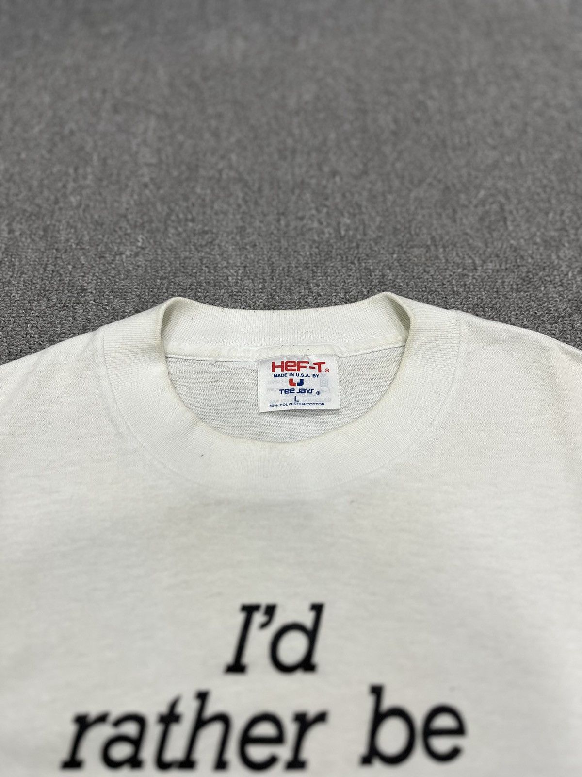 Other VINTAGE WORDING TEE Size US M / EU 48-50 / 2 - 2 Thumbnail