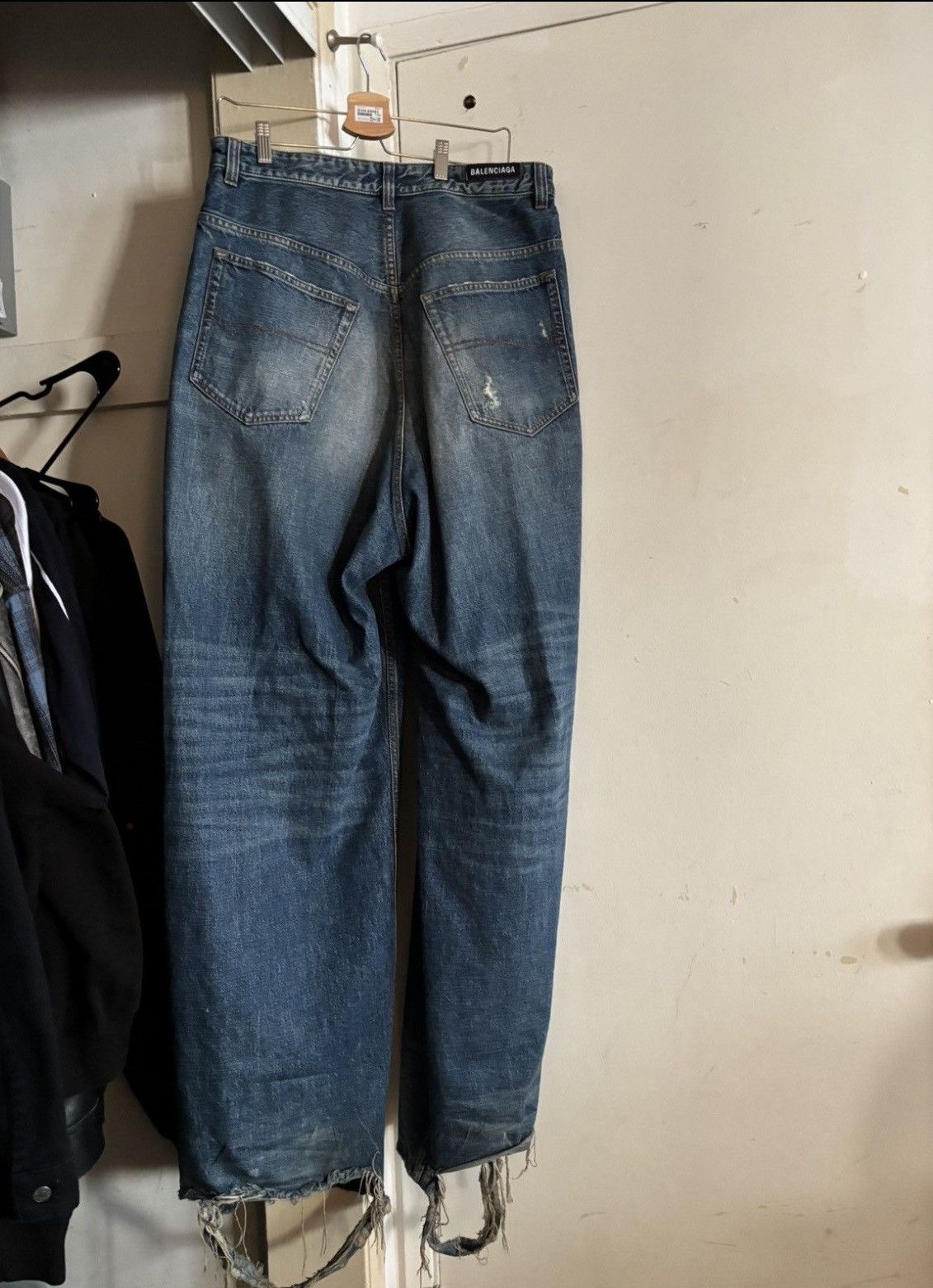 Balenciaga Balenciaga Pull-Up Denim Fall 22 Size US 34 / EU 50 - 3 Thumbnail
