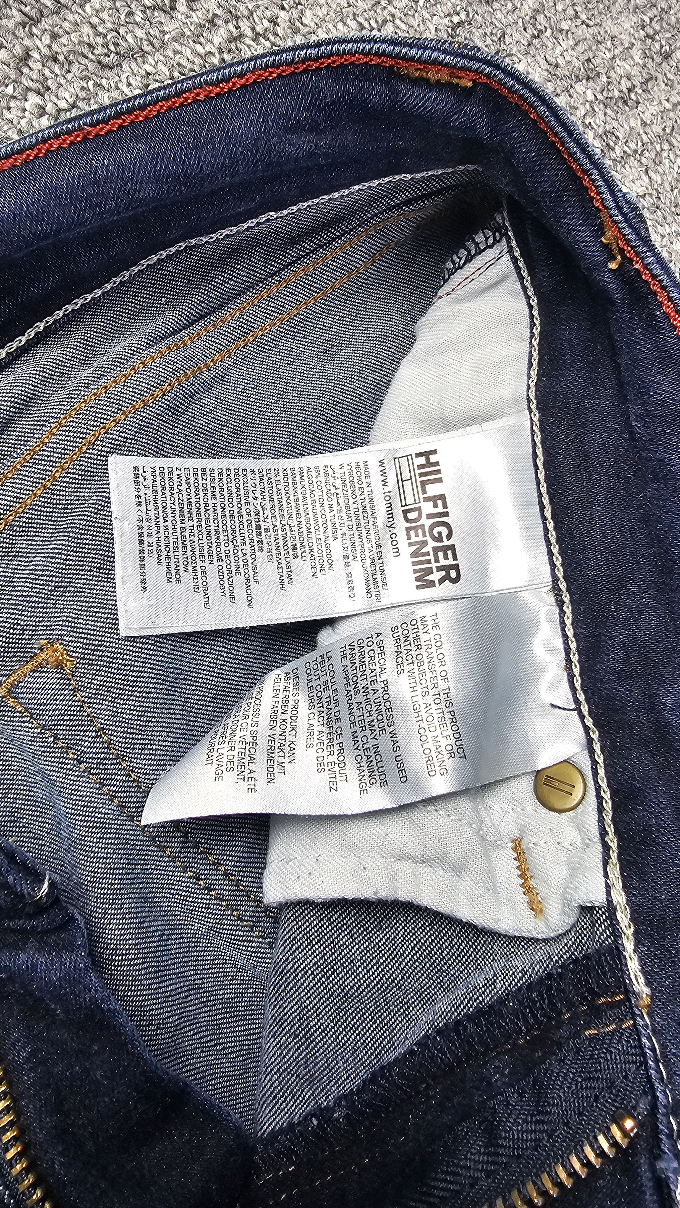 Tommy Hilfiger Tommy Hilfiger Denim Sophie Skinny Jeans Navy W28 L32 Size 28" / US 6 / IT 42 - 6 Thumbnail
