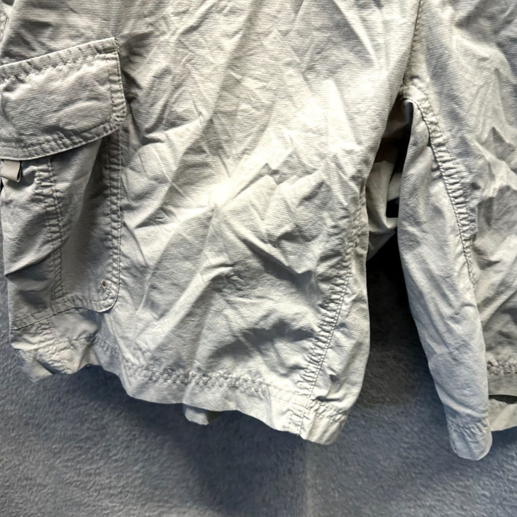 Vintage Columbia Shorts Cargo Outdoor Nylon Gray XXL XL? Size US 36 / EU 52 - 5 Thumbnail