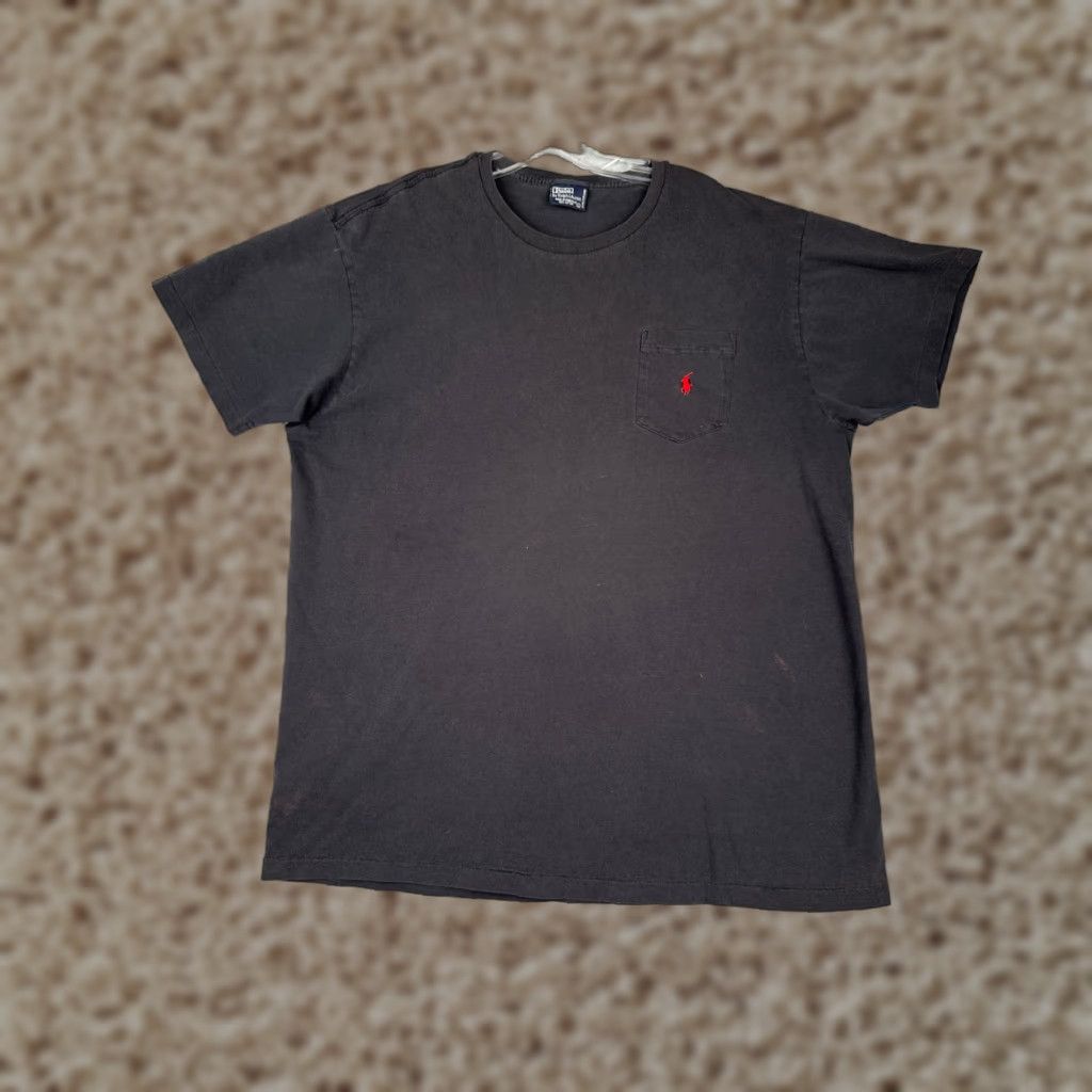 Ralph Lauren Polo Ralph Lauren T-Shirt Adult Large Black Crew Neck Short Sleeve 100% Cotton Outdoor Mens Size US L / EU 52-54 / 3 - 1 Thumbnail