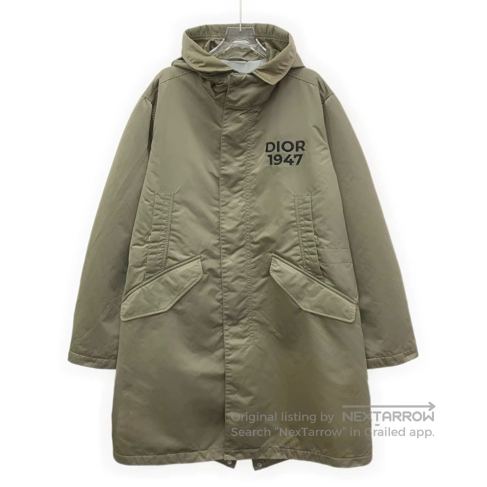 Dior Dior Brown Logo Embroidered Hooded Jacket. Size US M / EU 48-50 / 2 - 1 Thumbnail