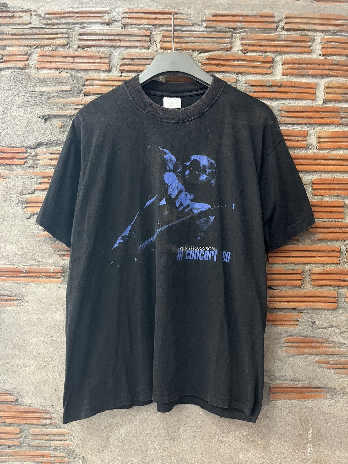 Band Tees Vintage Van Morrison in Concert 1996’s Tour Tshirt Size US L / EU 52-54 / 3 - 2 Thumbnail