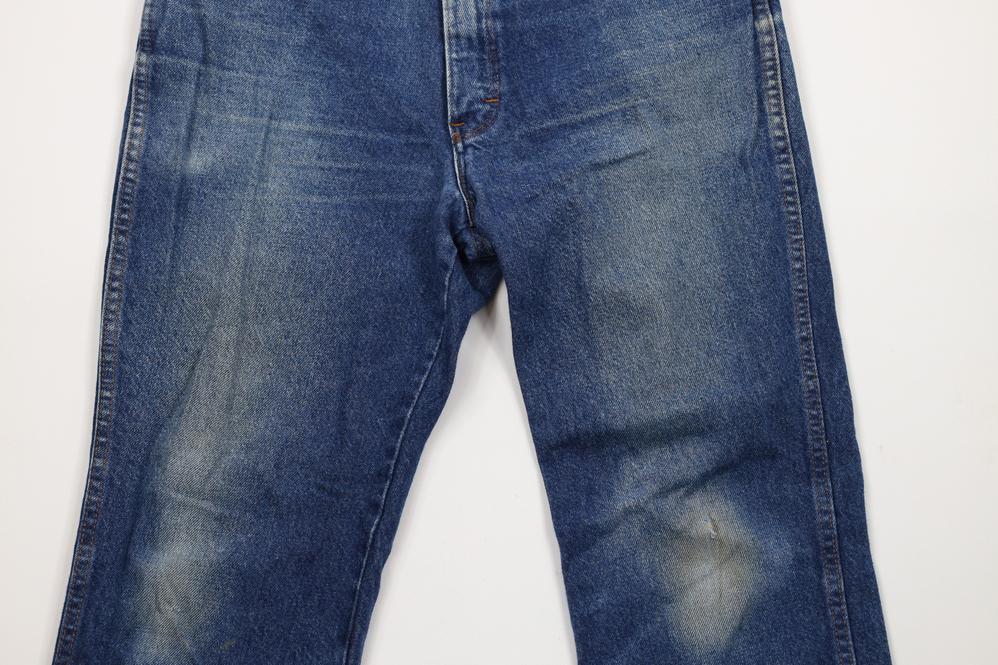Dickies × Vintage Vintage 70s 80s Dickies Branders Straight Leg Denim Jeans Size US 32 / EU 48 - 3 Thumbnail