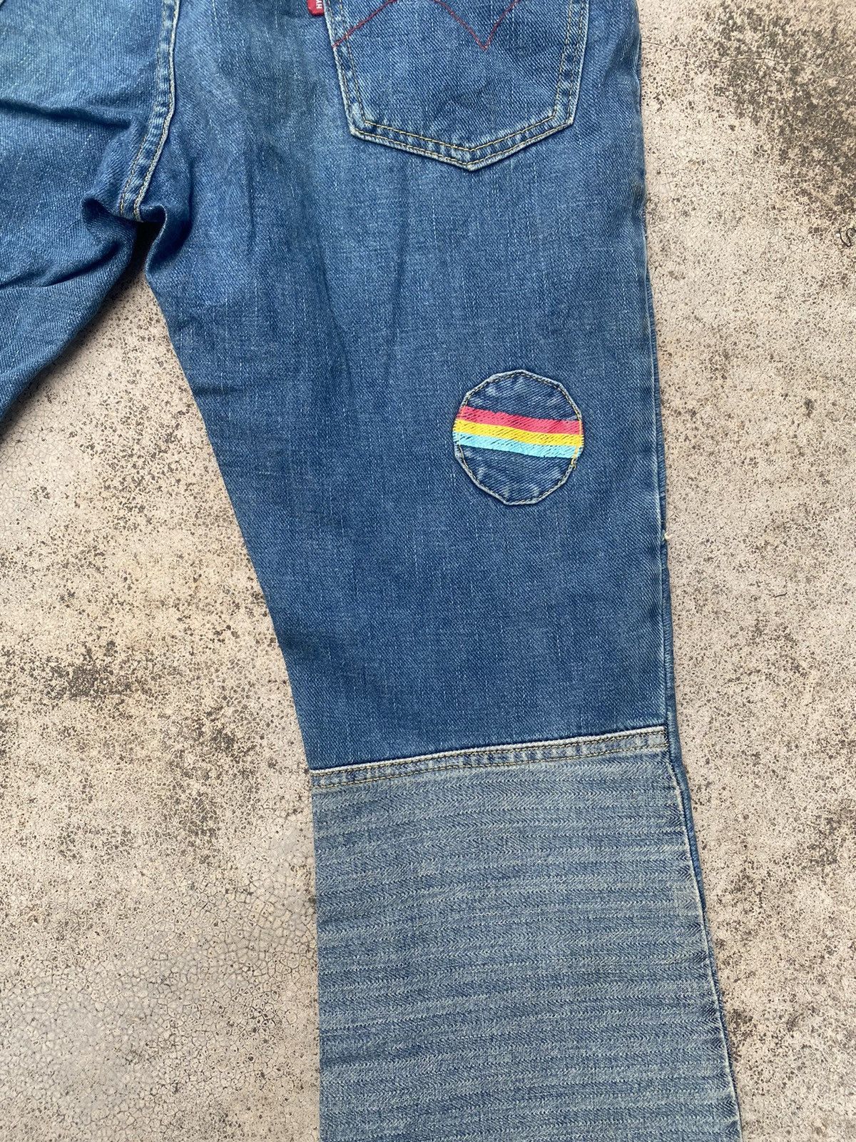 Hysteric Glamour × Japanese Brand Flare Jeans Hysteric Glamour Hagi Patches Bootcut Size US 28 / EU 44 - 17 Thumbnail