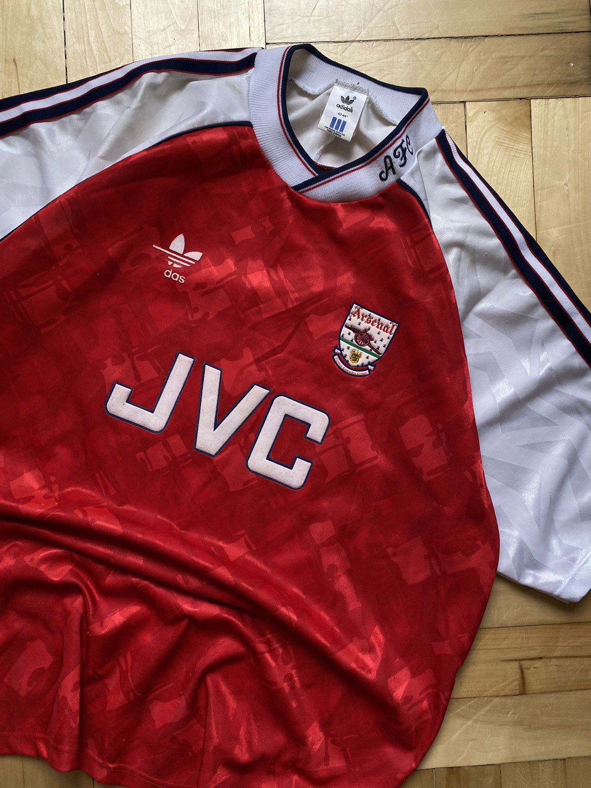 Adidas × Vintage Vintage Arsenal 1990/1992 Home Jersey Size US M / EU 48-50 / 2 - 9 Thumbnail