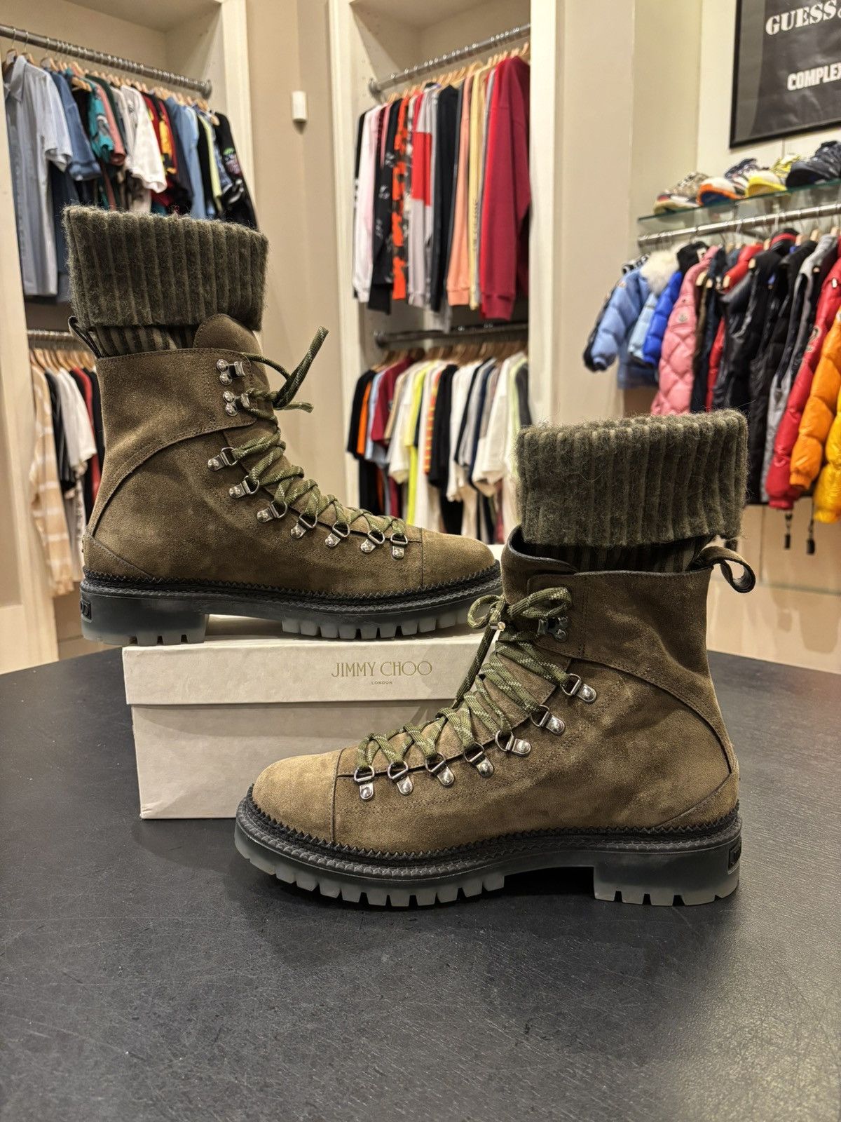Jimmy Choo Jimmy Choo Chike Suede Boot Size US 12 / EU 45 - 2 Thumbnail