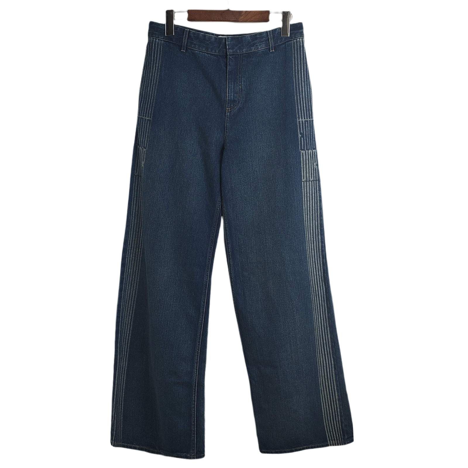 Dior Dior ALPS Pinstripe Jeans Size 36 Size 26" / US 2 / IT 38 - 1 Thumbnail