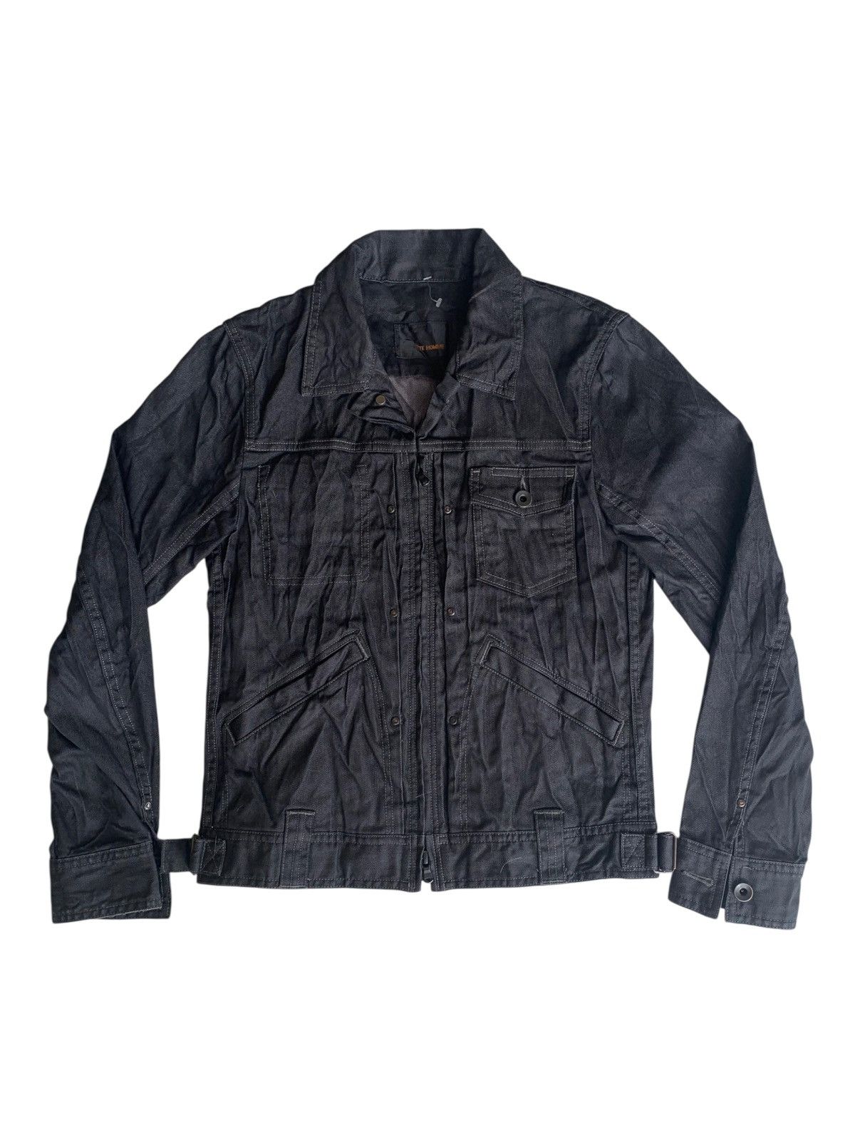 最終価格I.S./ISSEY MIYAKE  80's denim jacket Men's Issey Miyake Denim Jackets | Grailed