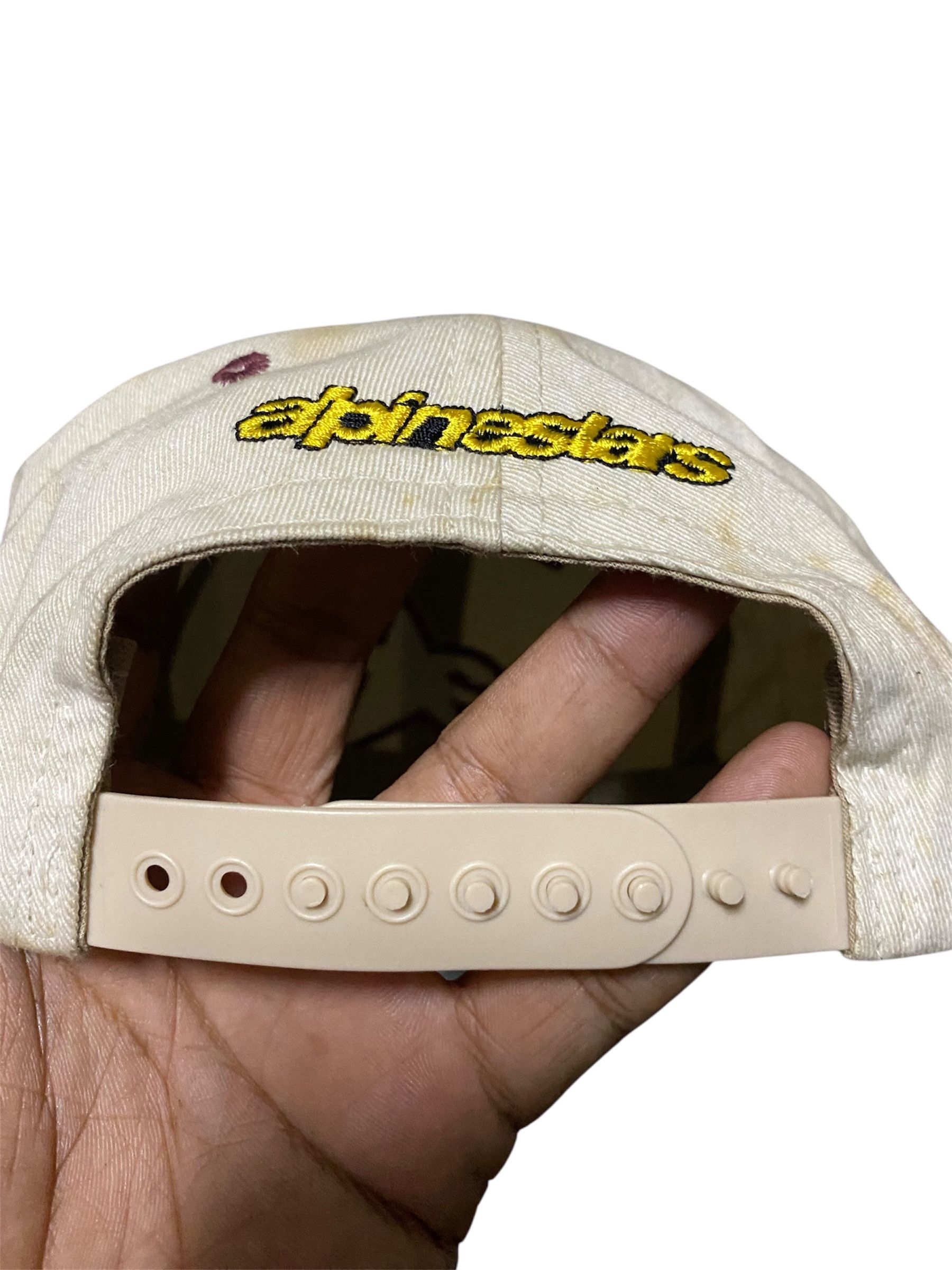 Alpinestars × Vintage Vintage Alpinestar Motorsports 6 Panel Cap Size ONE SIZE - 5 Thumbnail