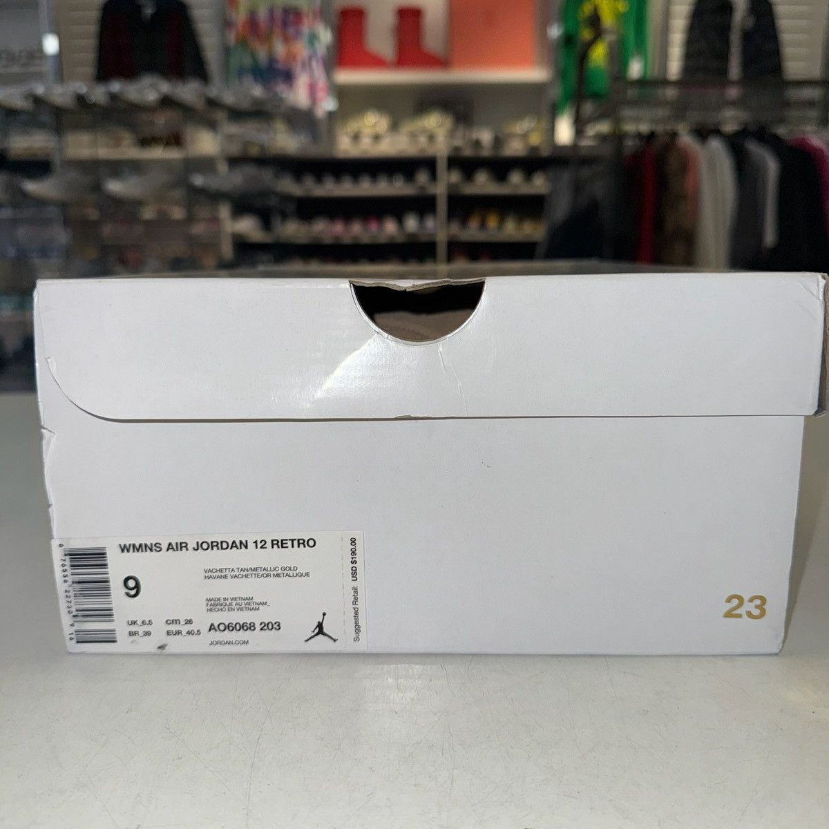 Jordan Brand Size 9W (7.5M) - Air Jordan 12 Retro Vachetta Tan W Size US 9 / IT 39 - 7 Thumbnail