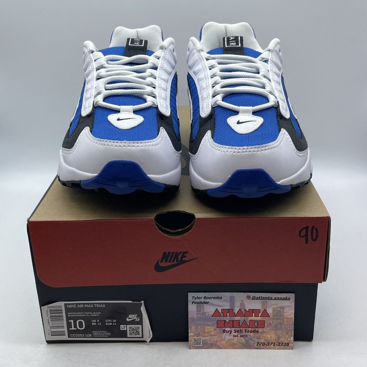 Nike Air max triax 96 royal Size US 10 / EU 43 - 2 Thumbnail