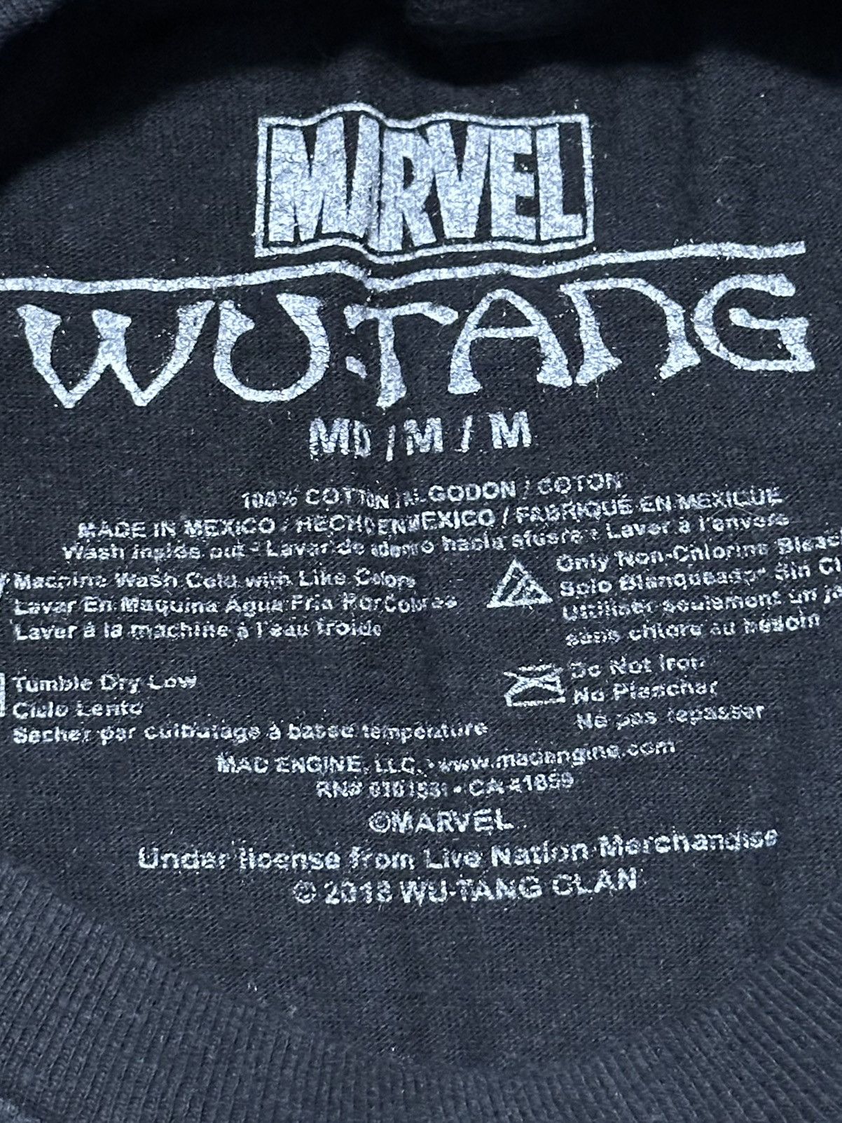 Wu-Tang Clan Wu-Tang x Marvel shirt Size US M / EU 48-50 / 2 - 5 Thumbnail