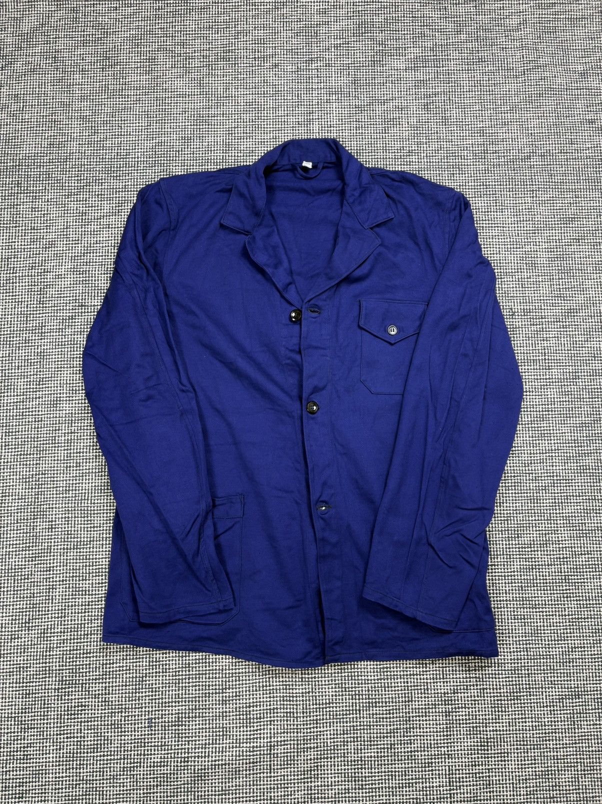 Le Laboureur 70s french chore coat vintage jacket france workwear Size US M / EU 48-50 / 2 - 2 Thumbnail