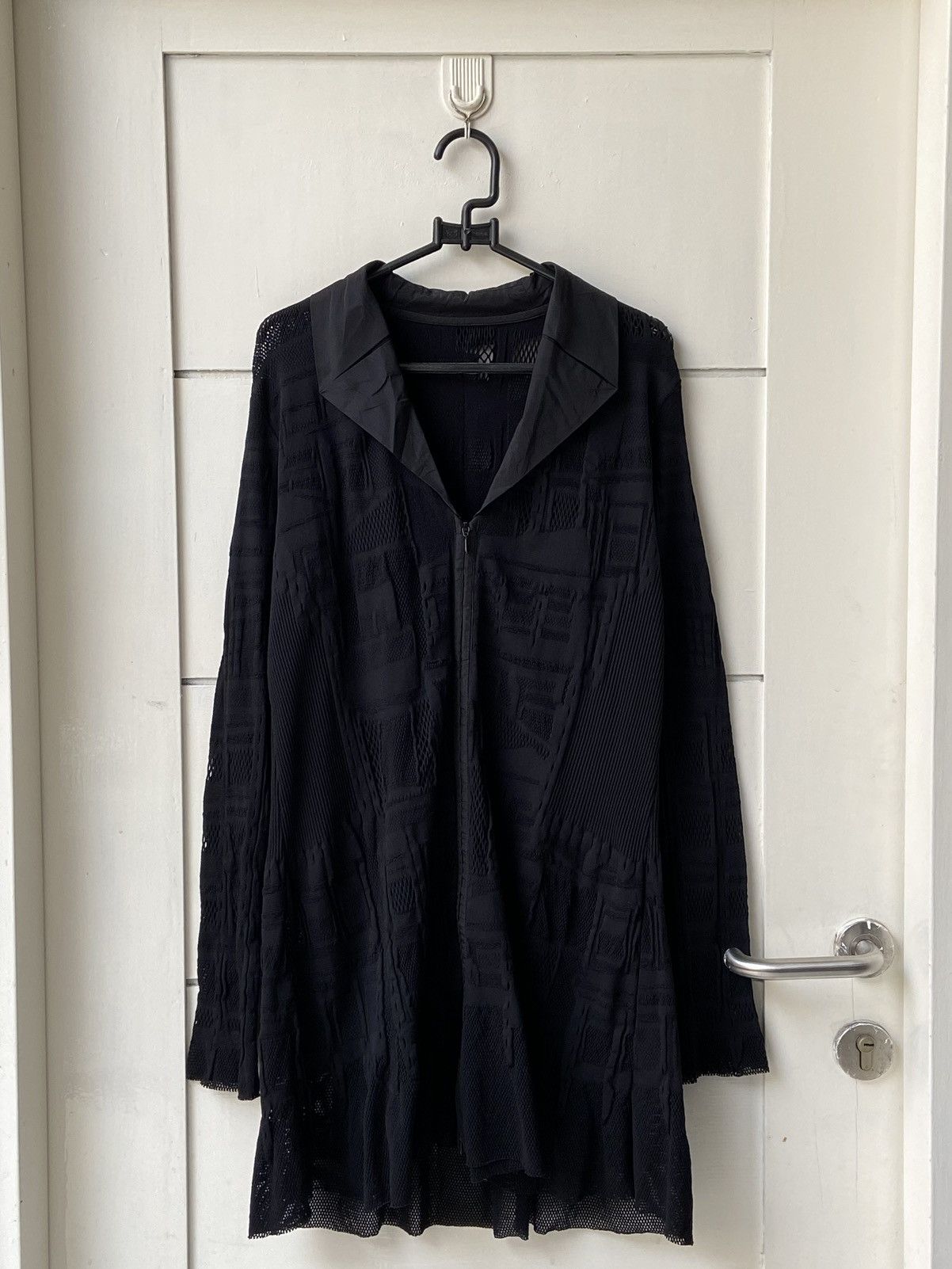 Hiroko Koshino Black Zipper Shirt