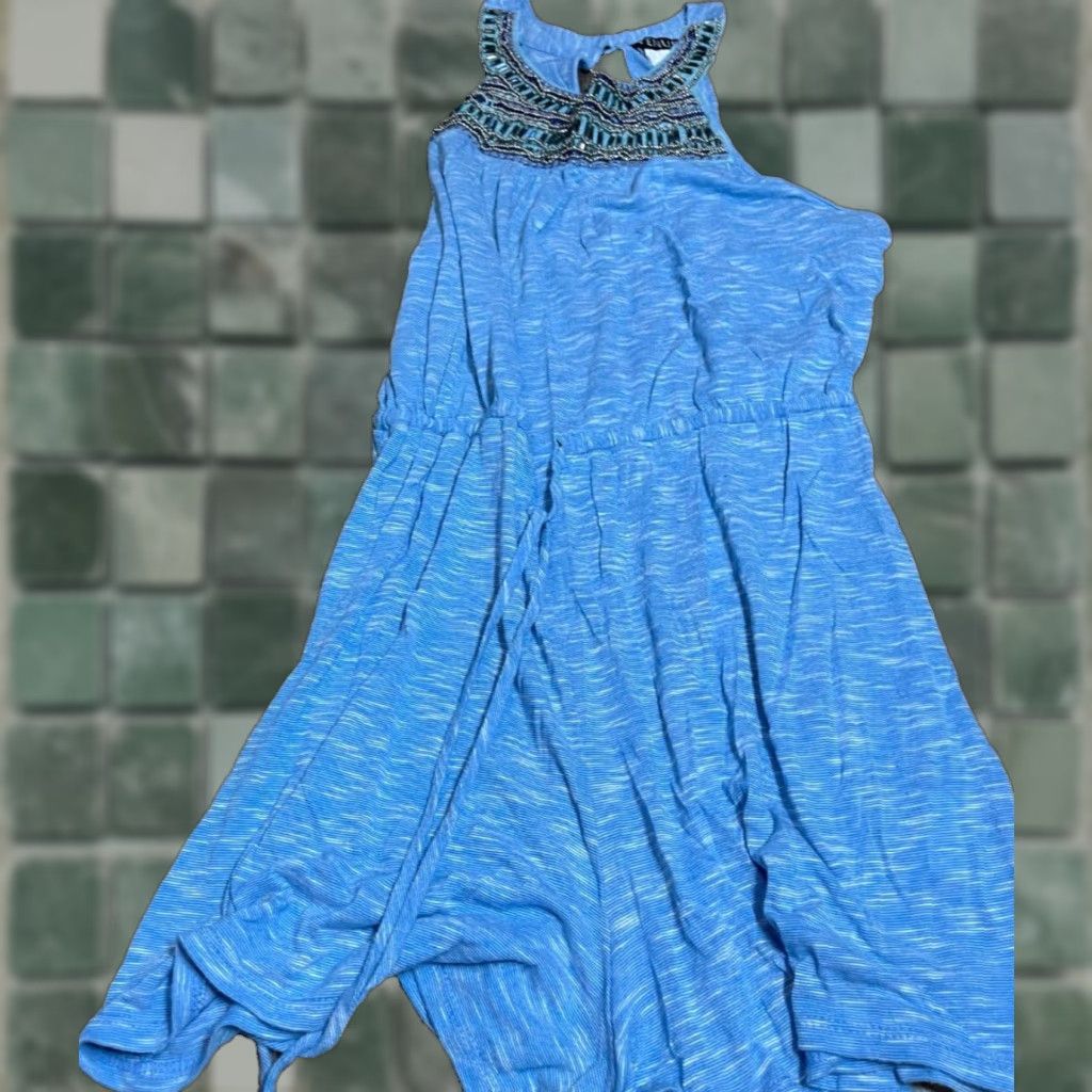 Venus Venus Body Suit Romper Top Womens M Blue Womens M Blouse Venus Blue M Size M / US 6-8 / IT 42-44 - 1 Thumbnail