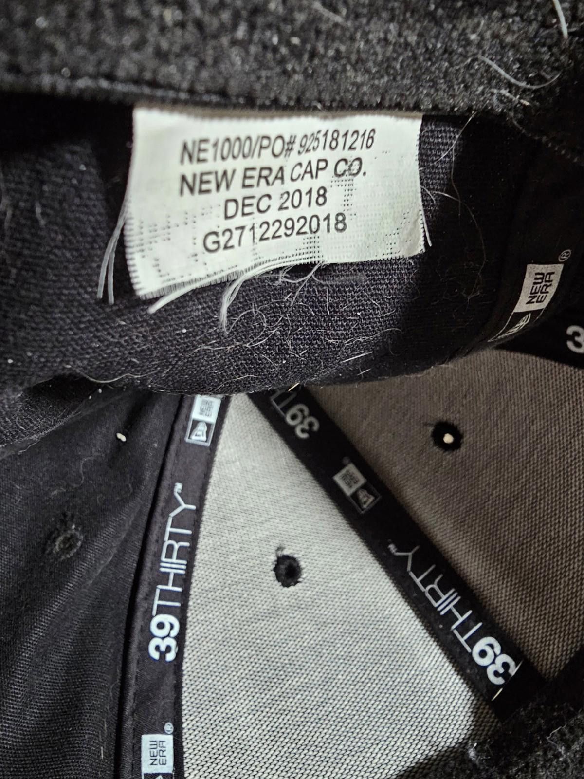 New Era NewEra 39Thirty black on black TREK hat L/XL Size ONE SIZE - 8 Thumbnail