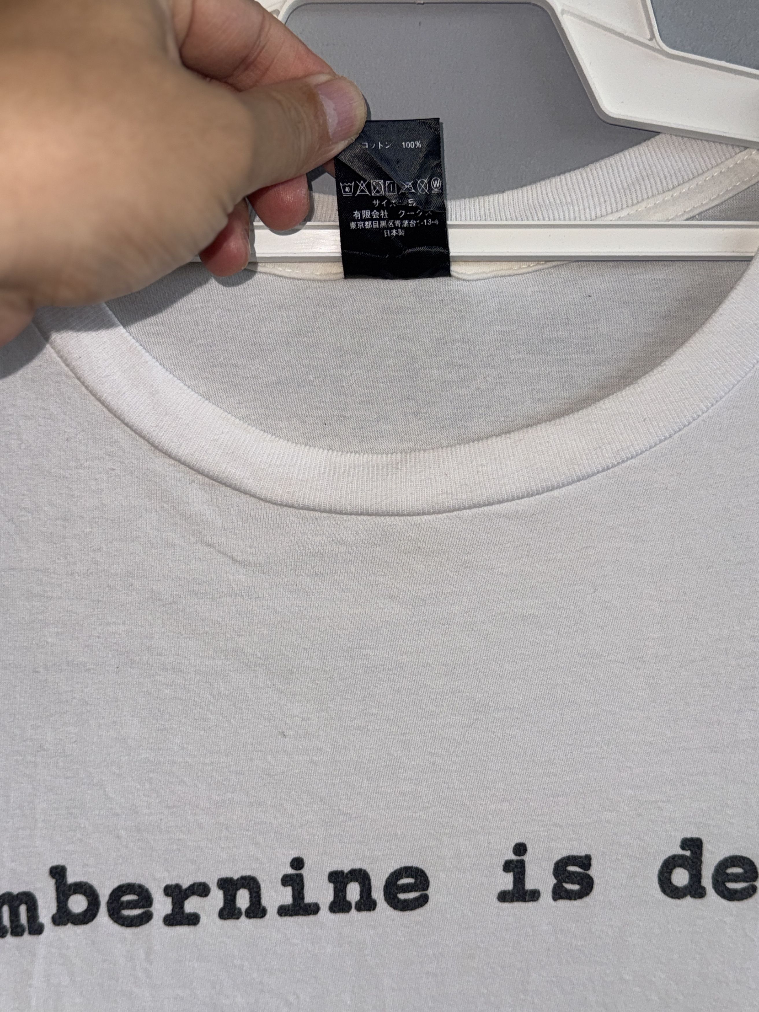 Number (N)ine Number (N)ine Numbernine Is Dead T-Shirt Size US XL / EU 56 / 4 - 4 Thumbnail