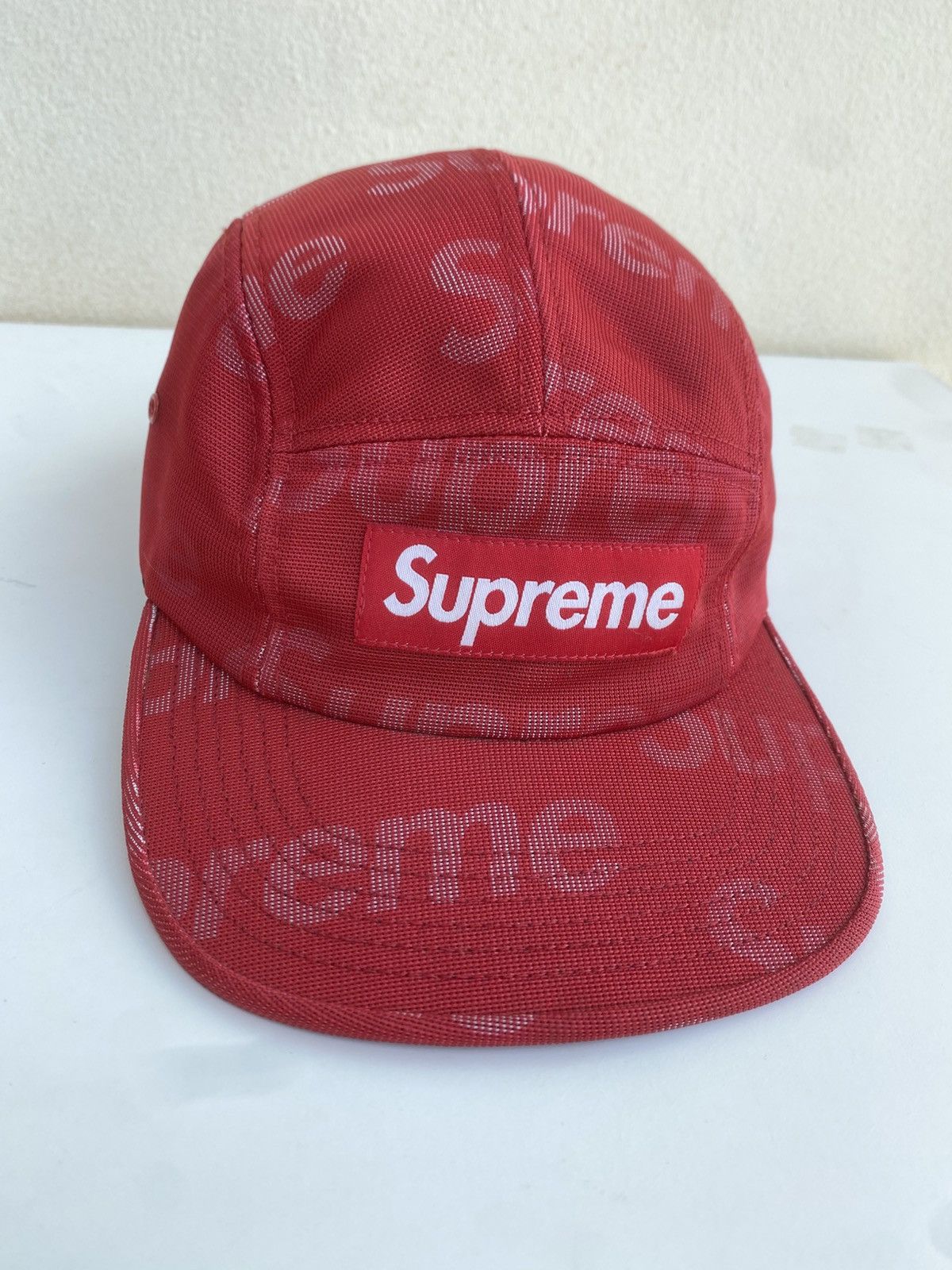 Supreme Rare Supreme Lenticular Logo Camp Cap Red SS19 Size ONE SIZE - 2 Thumbnail