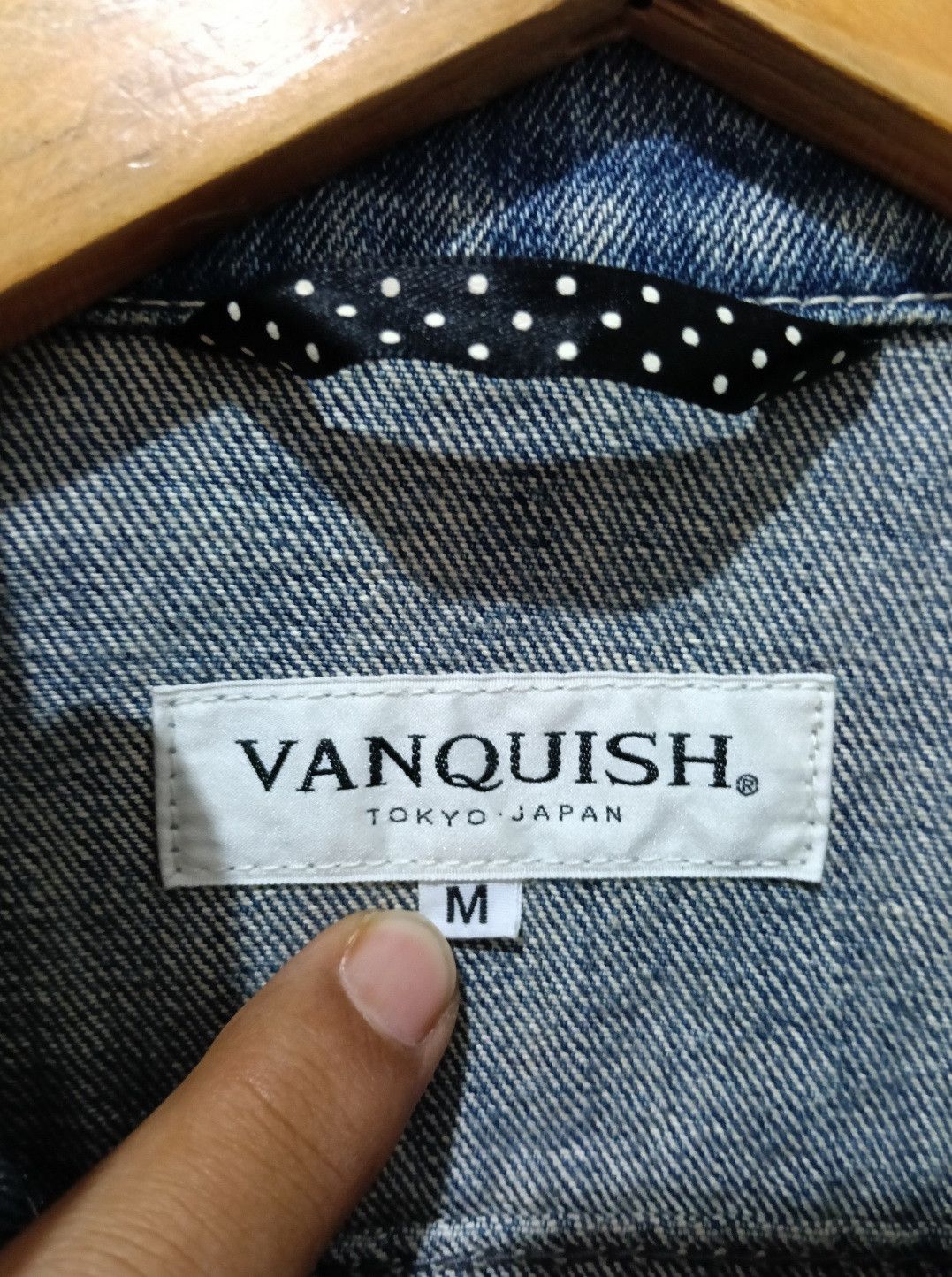Vanquish VANQUISH Tokyo Japan Trucker Denim Jacket Size US M / EU 48-50 / 2 - 7 Thumbnail