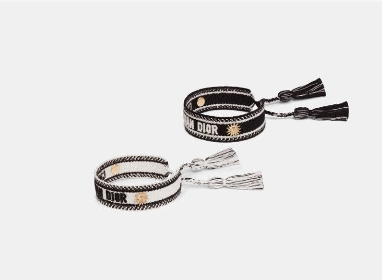 Dior o1w1db10325 Size: OS / B2297 Bracelet Set in Black & White Size ONE SIZE - 1 Thumbnail