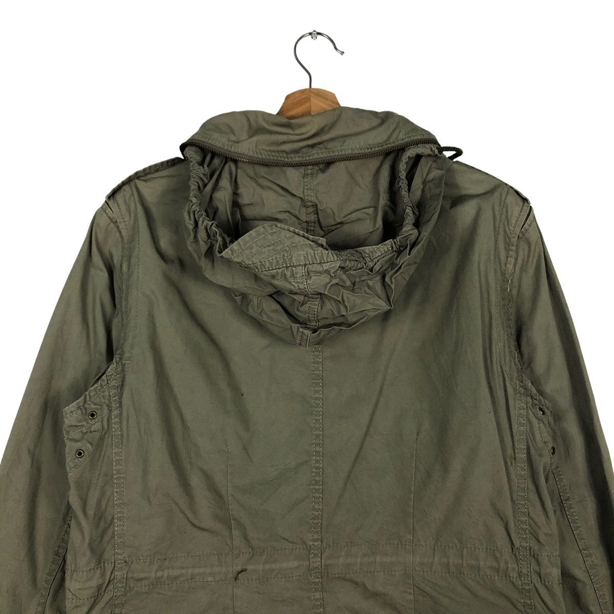PPFM 🔥CROPPED BONDAGE PARACHUTE BIKER JACKET PPFM JAPAN Size US L / EU 52-54 / 3 - 11 Thumbnail