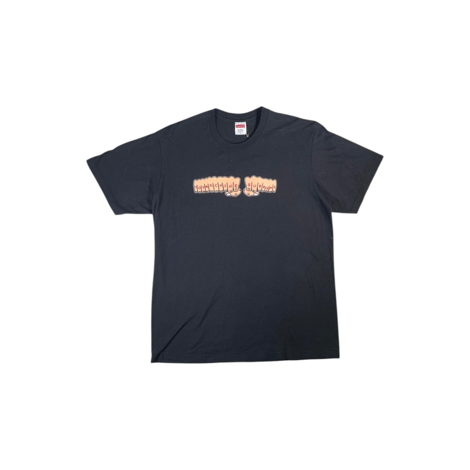 Supreme Supreme 'Knuckles Toymachine' Black Tee Size US L / EU 52-54 / 3 - 1 Thumbnail