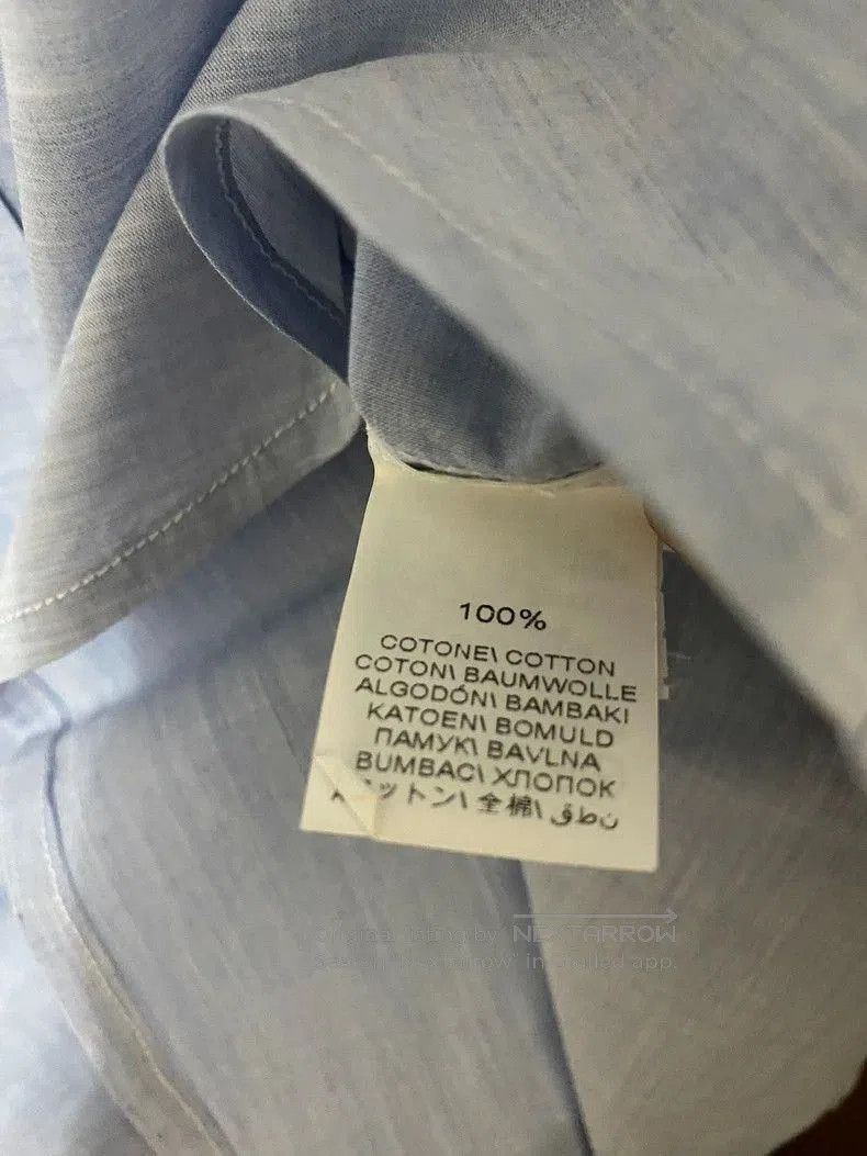 Brunello Cucinelli Brunello Cucinelli Men's Cotton Shirt. Size US L / EU 52-54 / 3 - 3 Thumbnail
